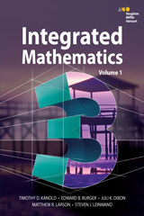 Interactive Student Edition Volume 1 (consumable)