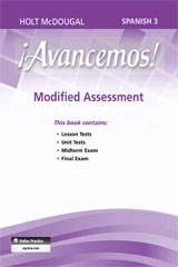 Modified Assessment Level 3