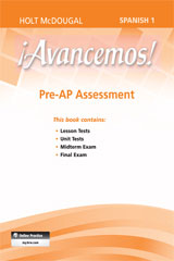 Pre-AP Assessment Level 1A, Level 1B, and Level 1