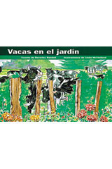 Leveled Reader 6pk azul (blue) Vacas en el jard&amp;iacute;n (Cows in the Garden)