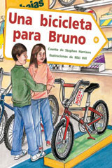Leveled Reader 6pk morado (purple) Una bicicleta para Bruno (A Bike for Brad)