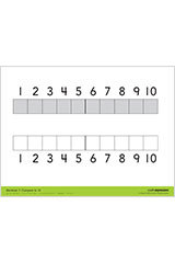 Comparing Mat - 9 X 12 in Coated Heavy Cardstock (2 SIDED) Grade PreK